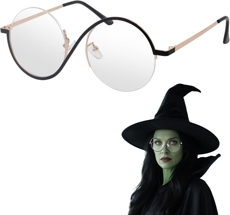 PPER-Jie Wizard Glasses Costume Accessorry for Women Halloween Cosplay - Image 1